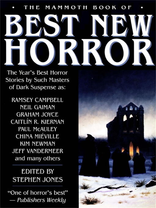 Title details for The Mammoth Book of Best New Horror 2003, Volume 14 by Stephen Jones - Available